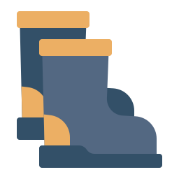 Boot shoes icon