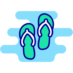 flip flops icon