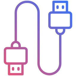 Usb cable icon