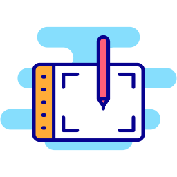 Graphic tablet icon