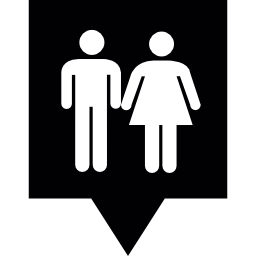 toiletten-pin icon