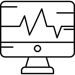 sistema di monitoraggio icona