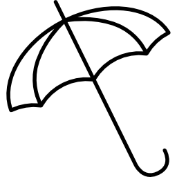 Inclined Umbrella icon