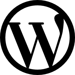 Большой логотип wordpress иконка