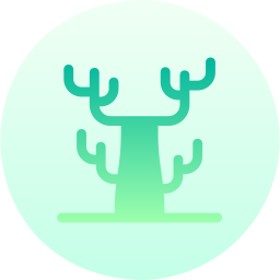 Dry tree icon