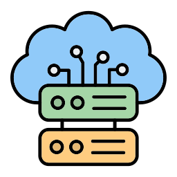 Cloud storage icon