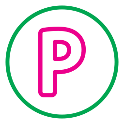 Letter p icon