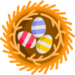 Easter eggs icon