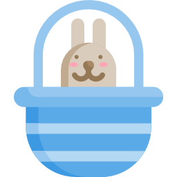 Easter bunny icon