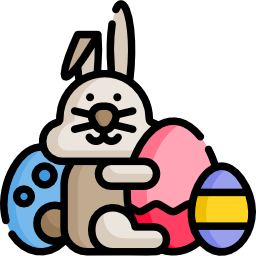 Easter bunny icon