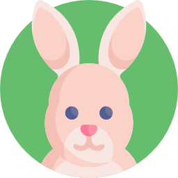 Easter bunny icon