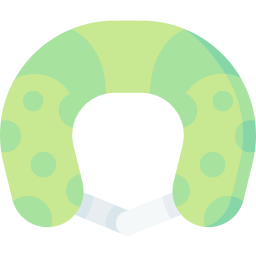 Neck pillow icon