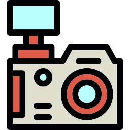 dslr-camera icoon