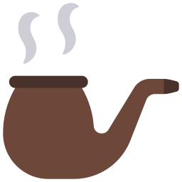 Smoking pipe icon