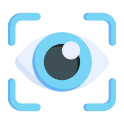 Eye scanner icon