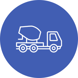 lkw aus beton icon