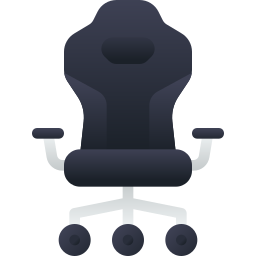 Gaming chair icon