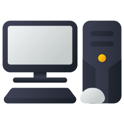 Gaming pc icon