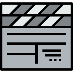 clapperboard icon