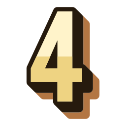 número 4 Ícone