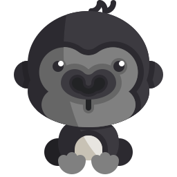 gorilla icoon