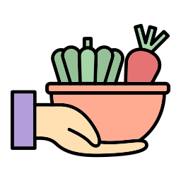 Food donation icon