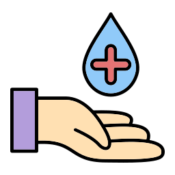 Blood donation icon