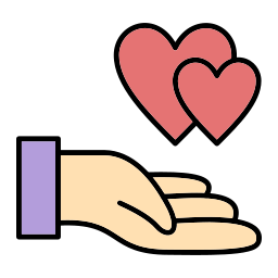 Give love icon