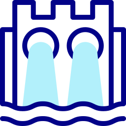 Hydro power icon