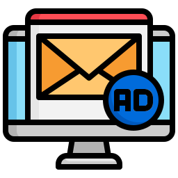 Email marketing icon