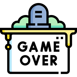 Game over icon