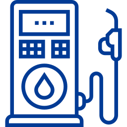 posto de gasolina Ícone