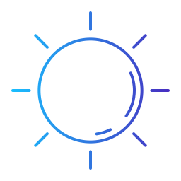 Sun icon