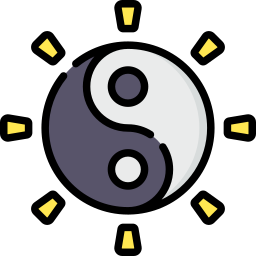 yin yang icoon