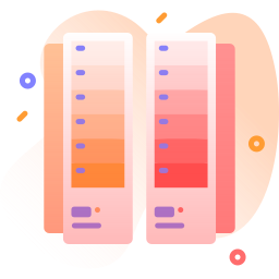 paleta de cores Ícone