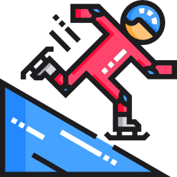 Ice skating icon