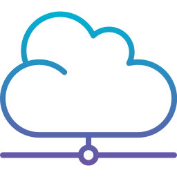 Cloud computing icon