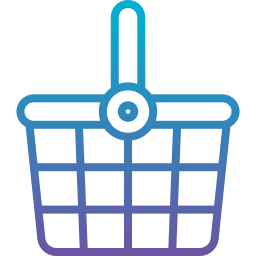 Shopping basket icon