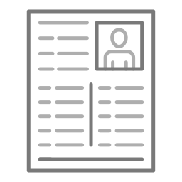curriculum vitae icona