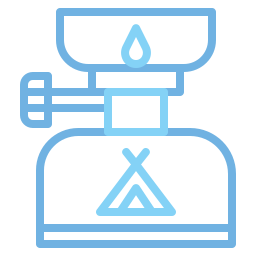 Кемпинг газ иконка