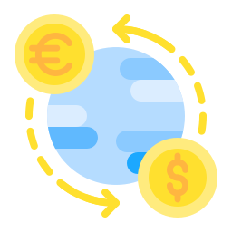 Money exchange icon