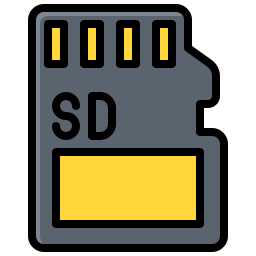 micro sd karte icon