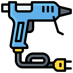 Glue gun icon