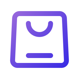 Shopping bag icon