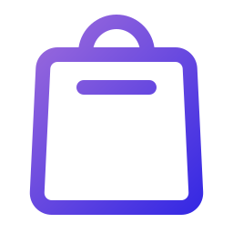 Shopping bag icon