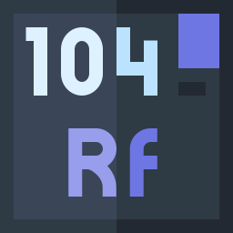 rutherfordium Icône