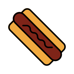 hot dog icona