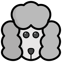 poodle francês Ícone