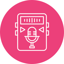 Voice recorder icon