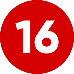 Number 16 icon